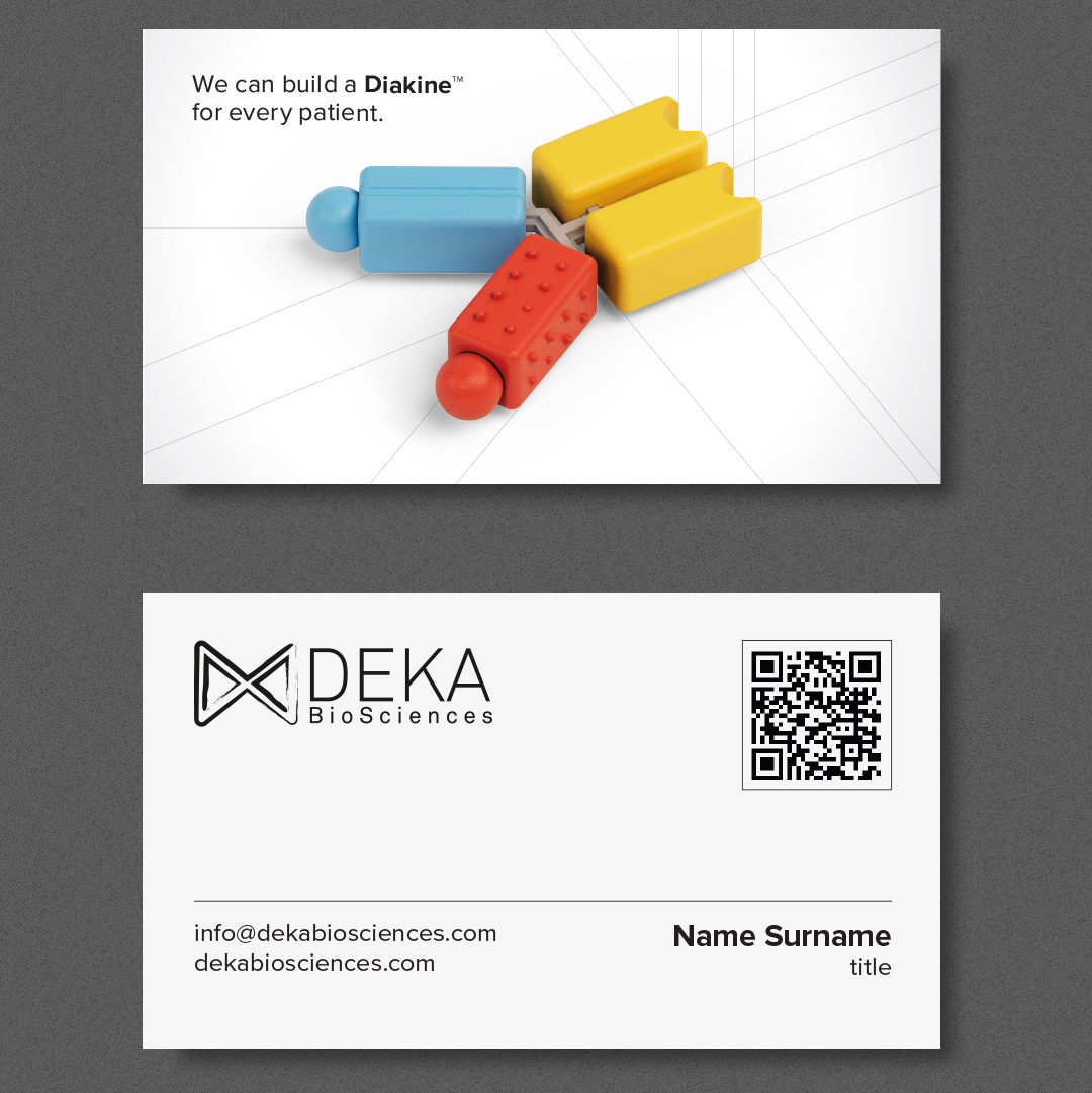 Deka Biosciences campaign card artwork