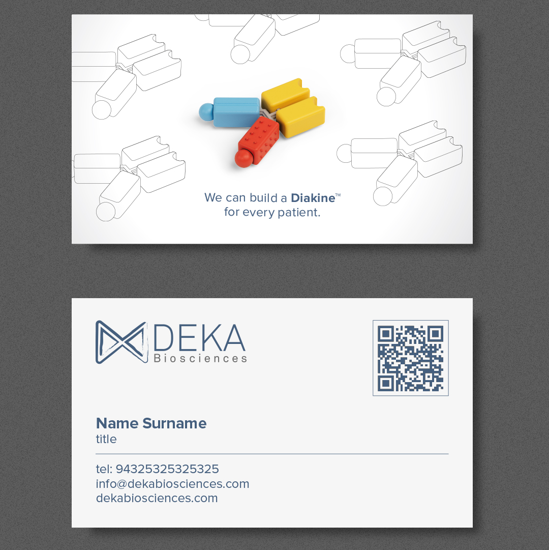Deka Biosciences campaign card artwork